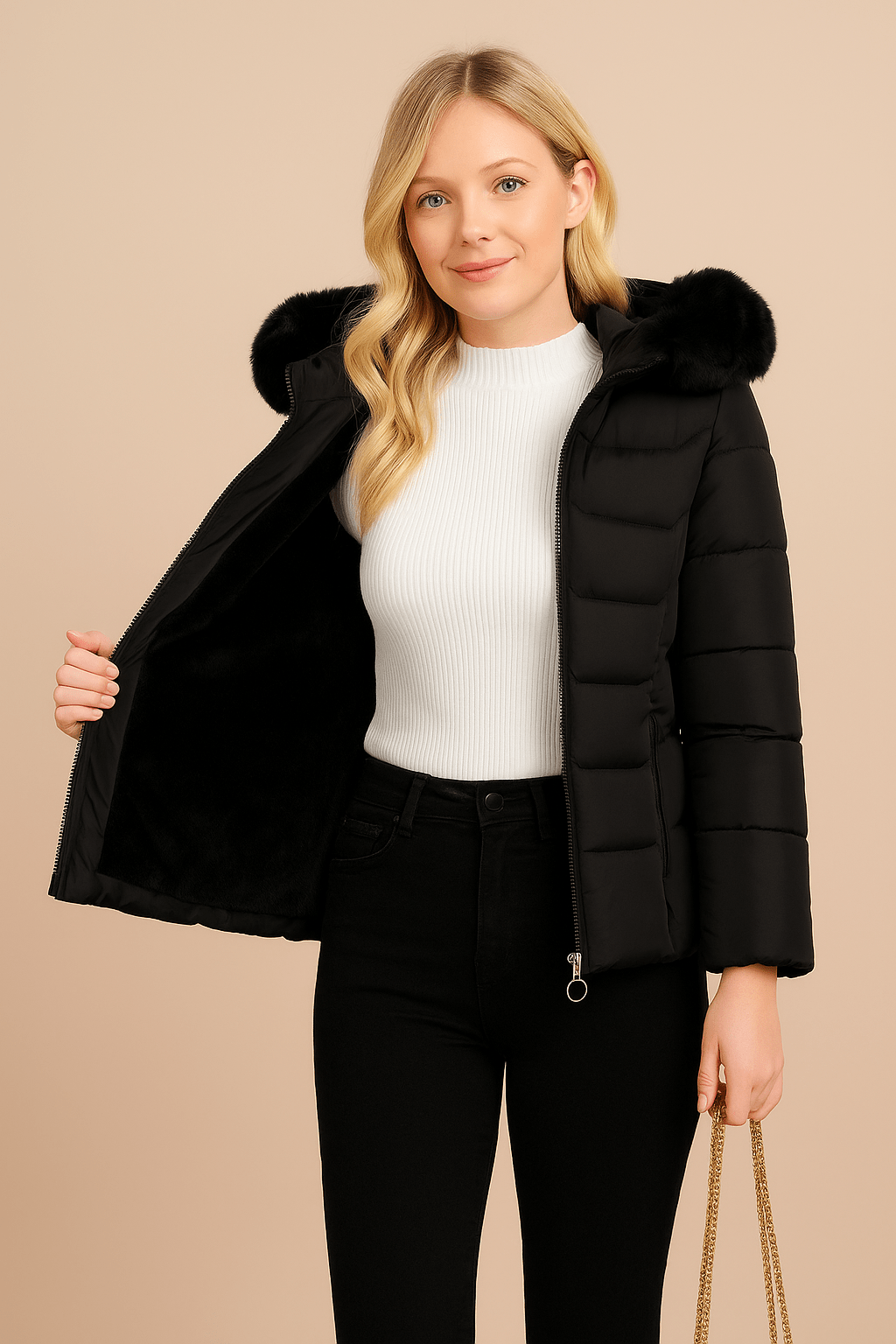 Wool Lining Coat ParkasAzizaK