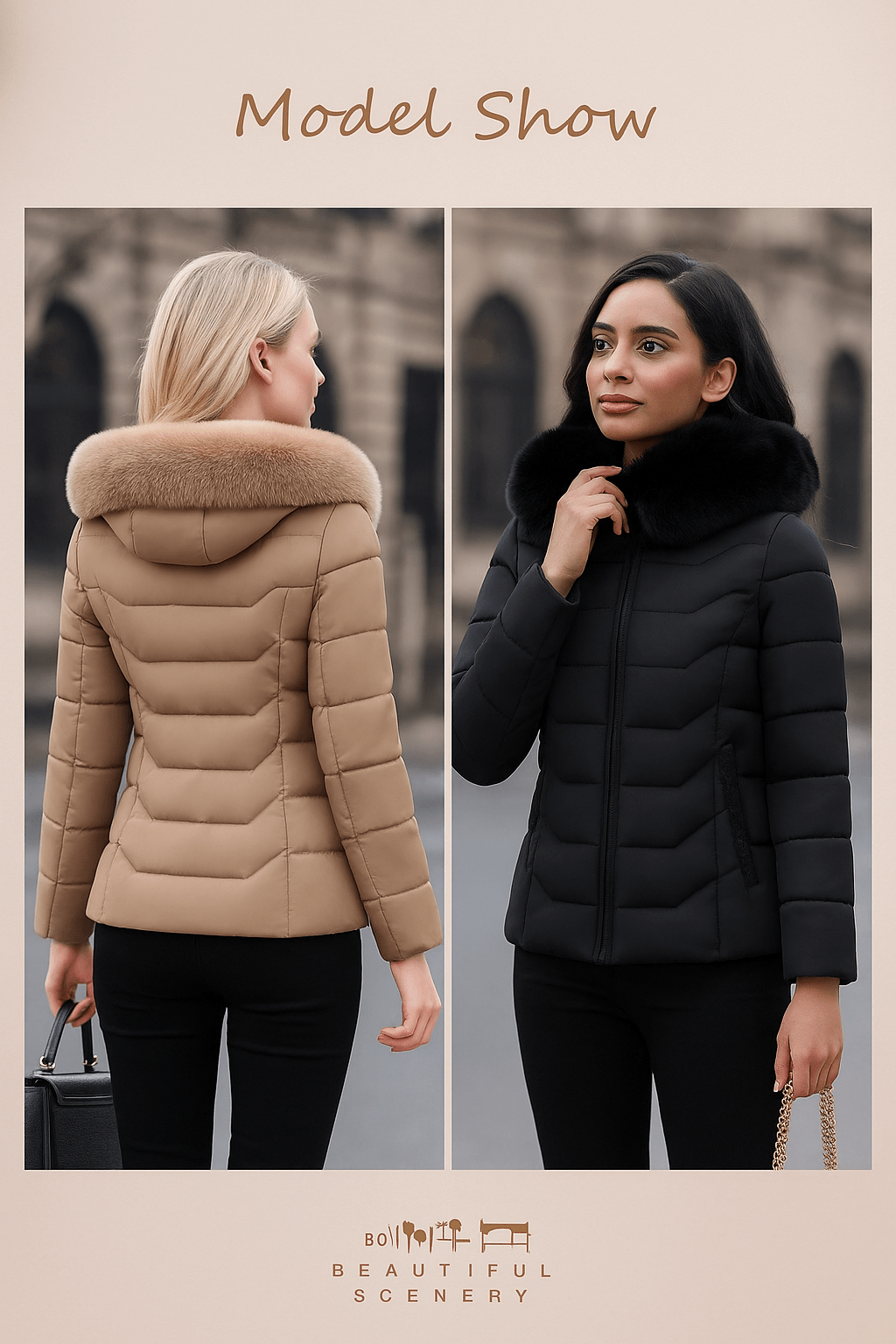 Wool Lining Coat ParkasAzizaK