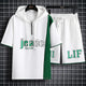 Youth Streetwear Set – Men's Short Sleeve T-Shirt & Shorts (2 - Piece)AzizaK