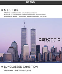 ZENOTTIC (size S) round sunglasses UV400 protection glasses ShadesAzizaK