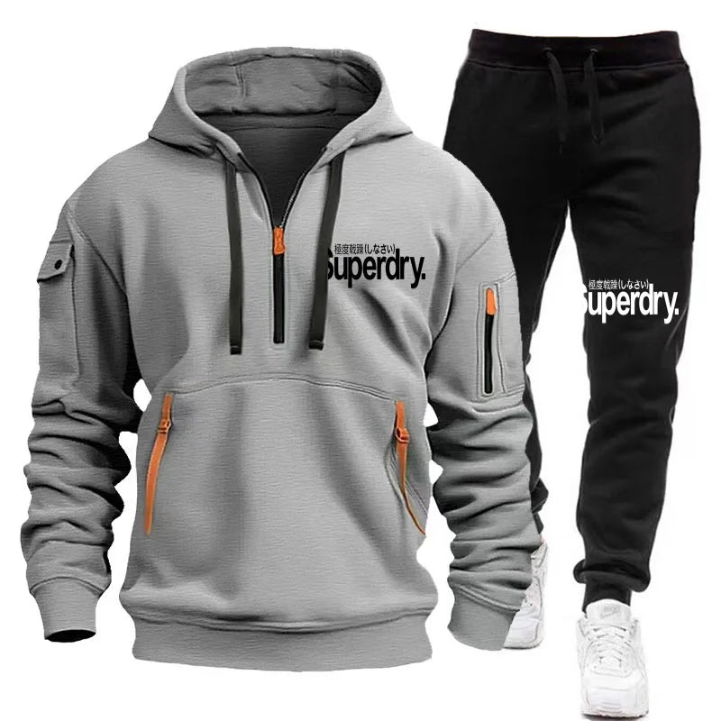zipped hoodie + pantsAzizaK