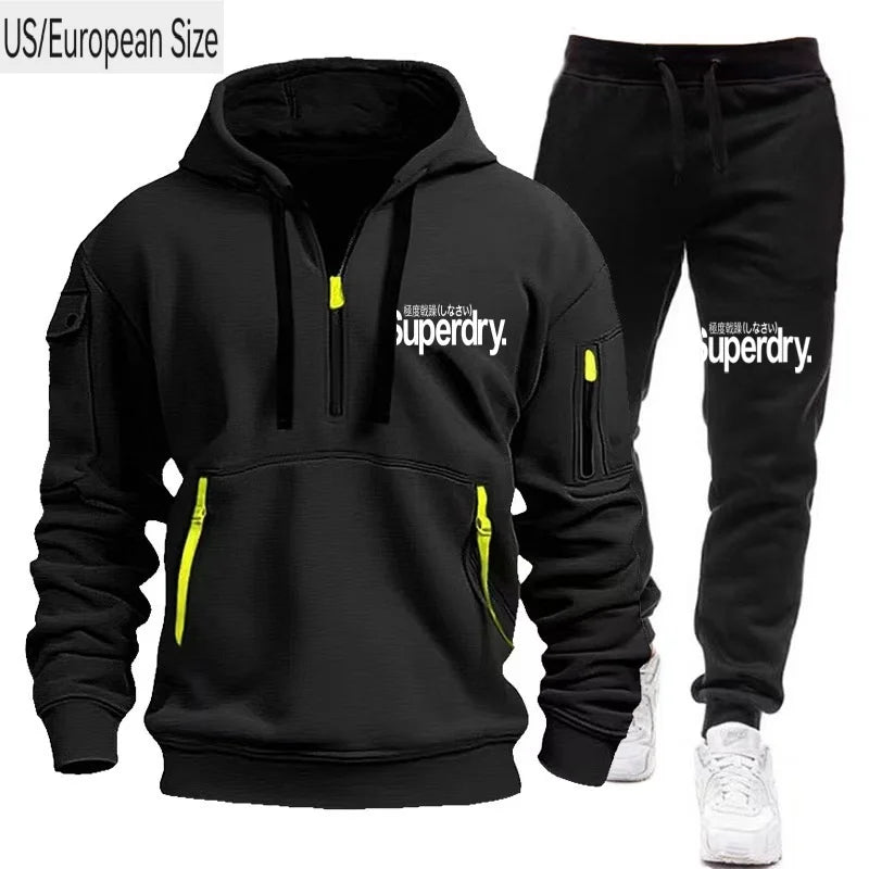 zipped hoodie + pantsAzizaK