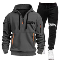 zipped hoodie + pantsAzizaK