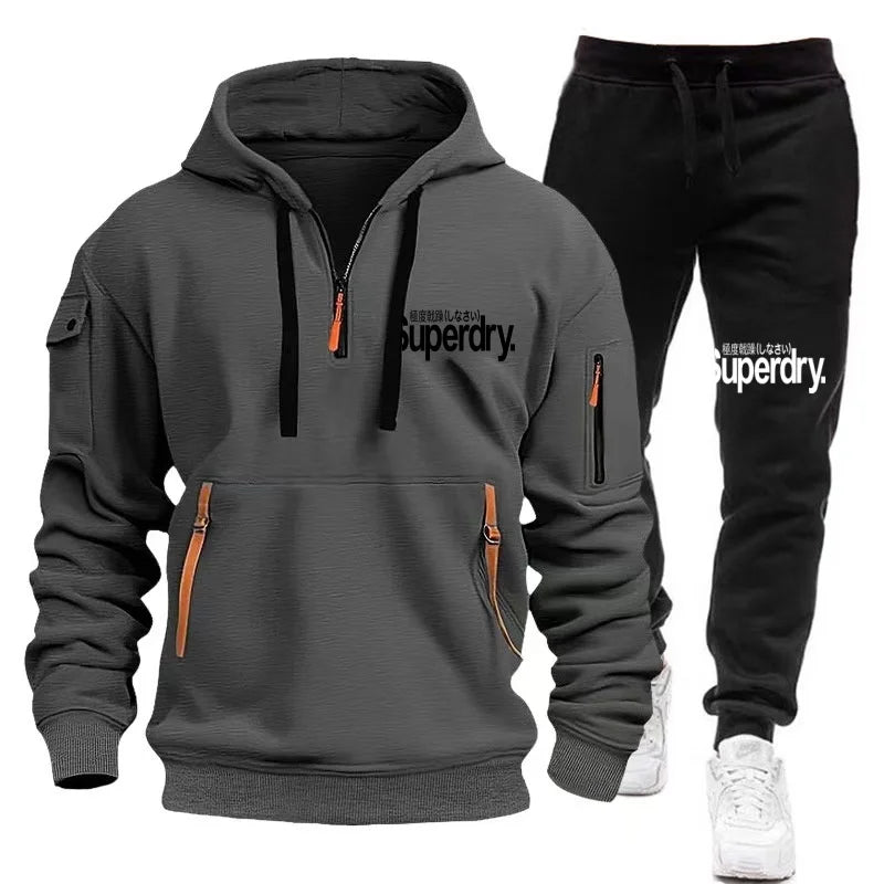 zipped hoodie + pantsAzizaK
