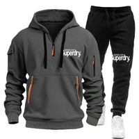 zipped hoodie + pantsAzizaK
