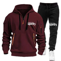 zipped hoodie + pantsAzizaK
