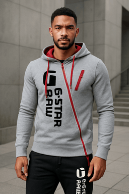 Zipper Tracksuit Hoodie + SweatpantsAzizaK