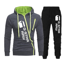 Zipper Tracksuit Hoodie + SweatpantsAzizaK